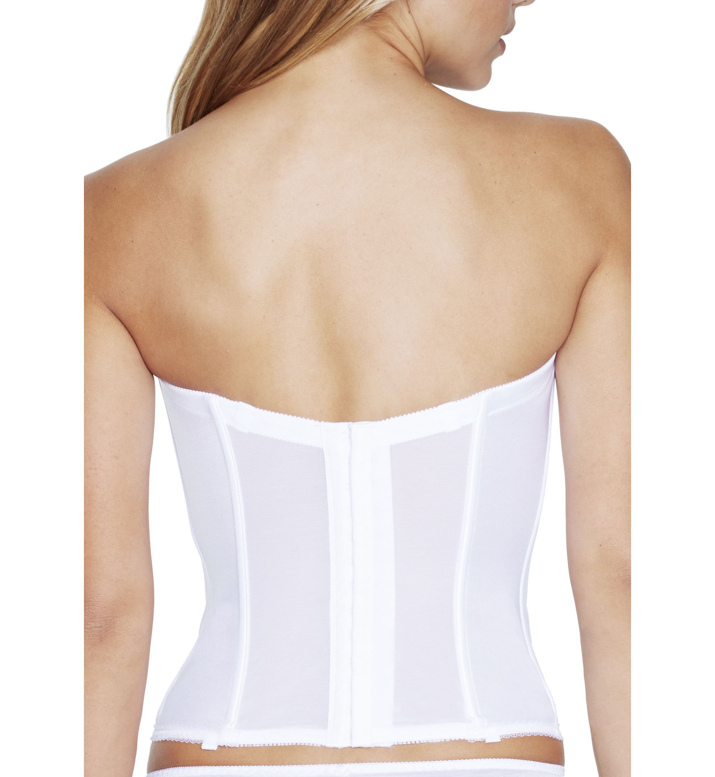 Juliette Satin Strapless Longline