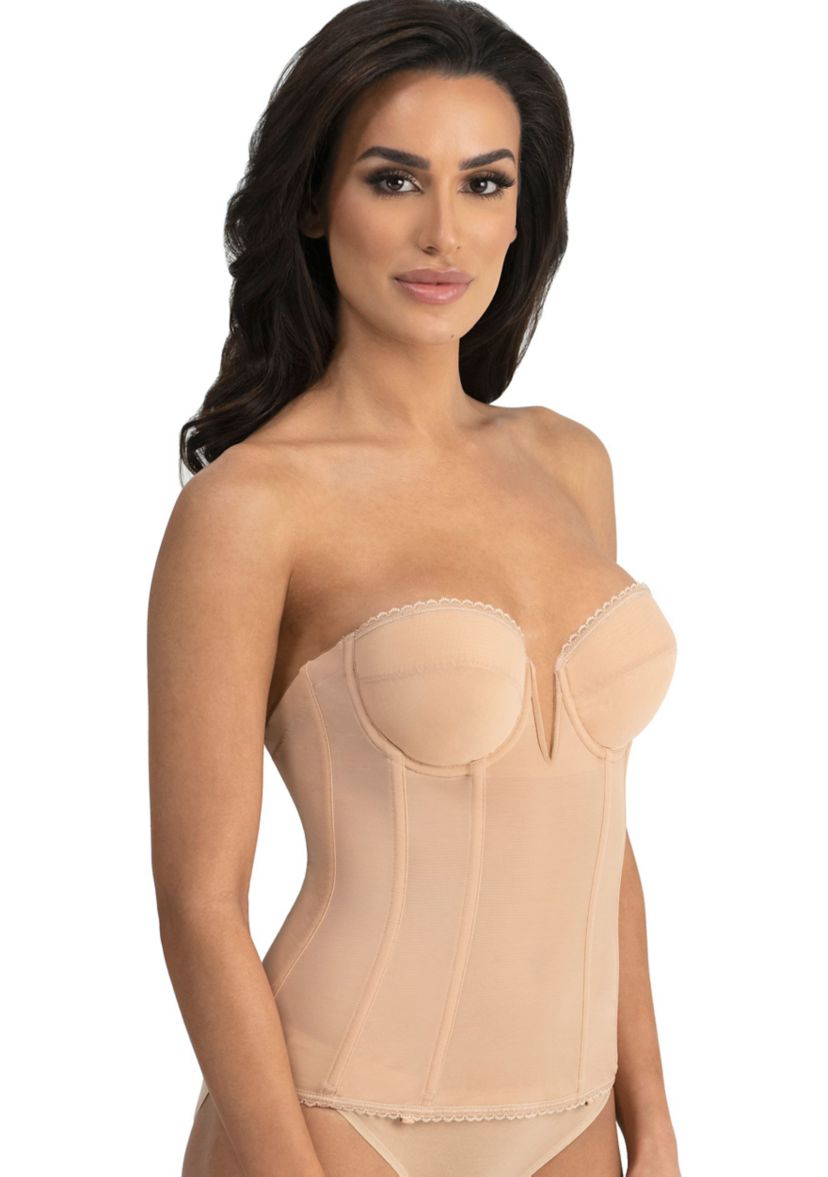 Vivienne V-Wire Longline Strapless Bridal Bra