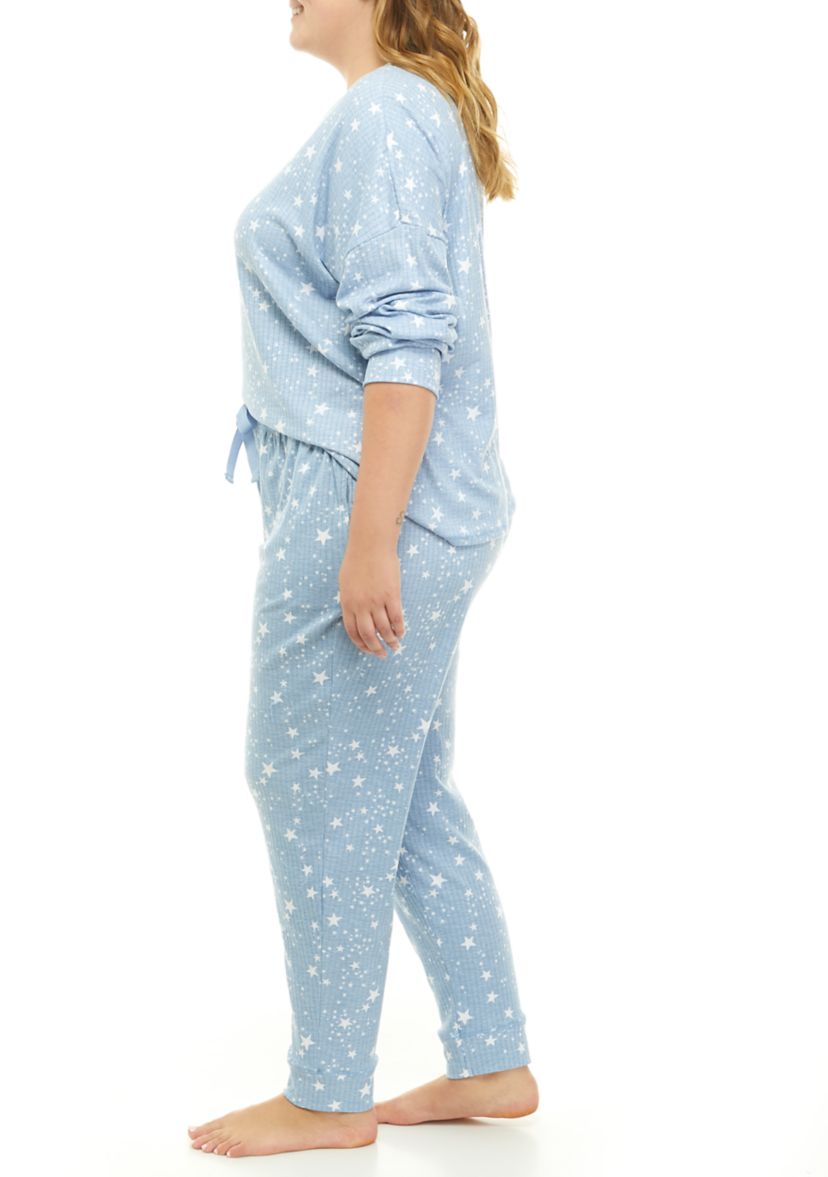 Plus Size Whisper Rib 3-Piece Set