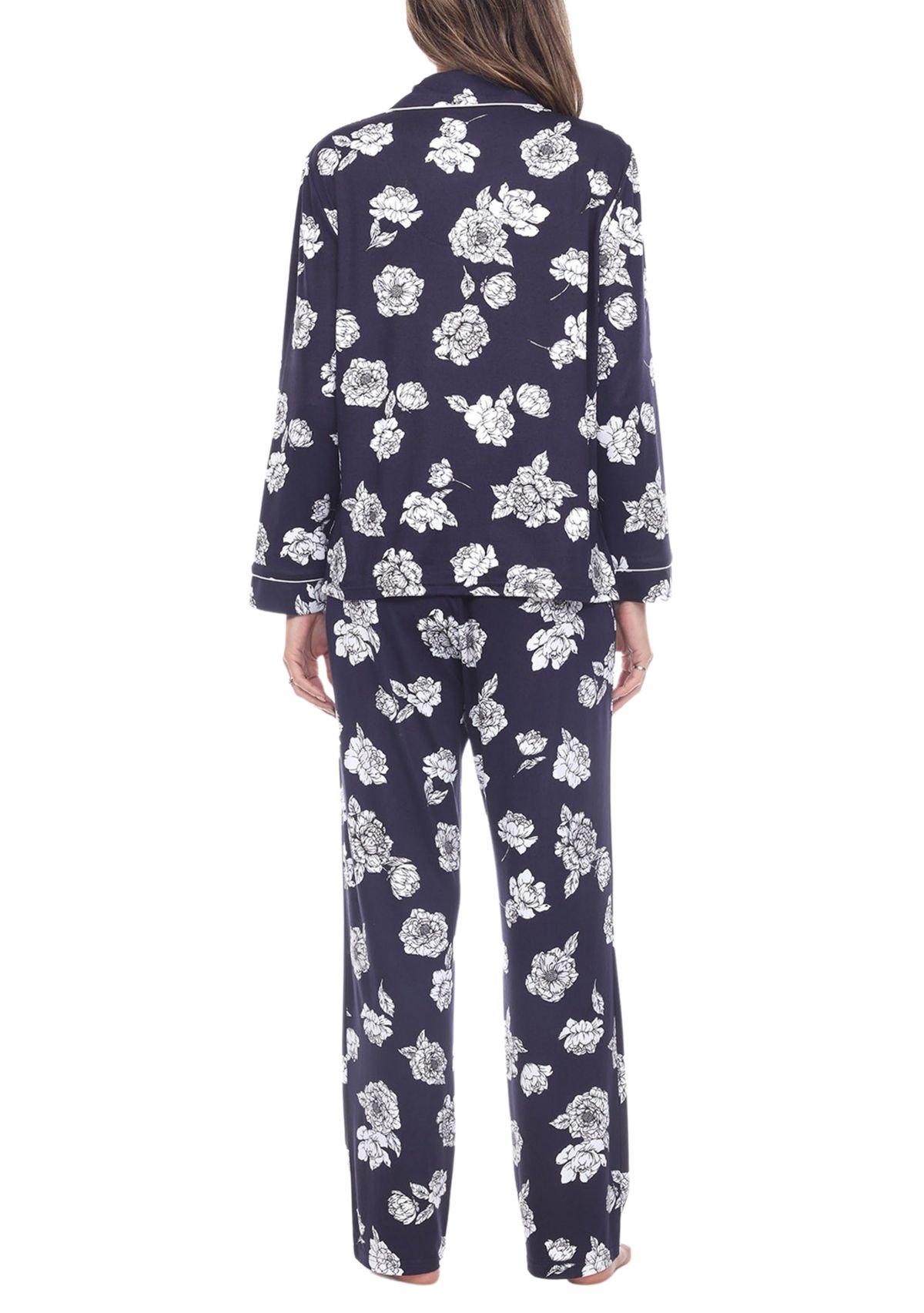 Long Sleeve Floral Pajama Set