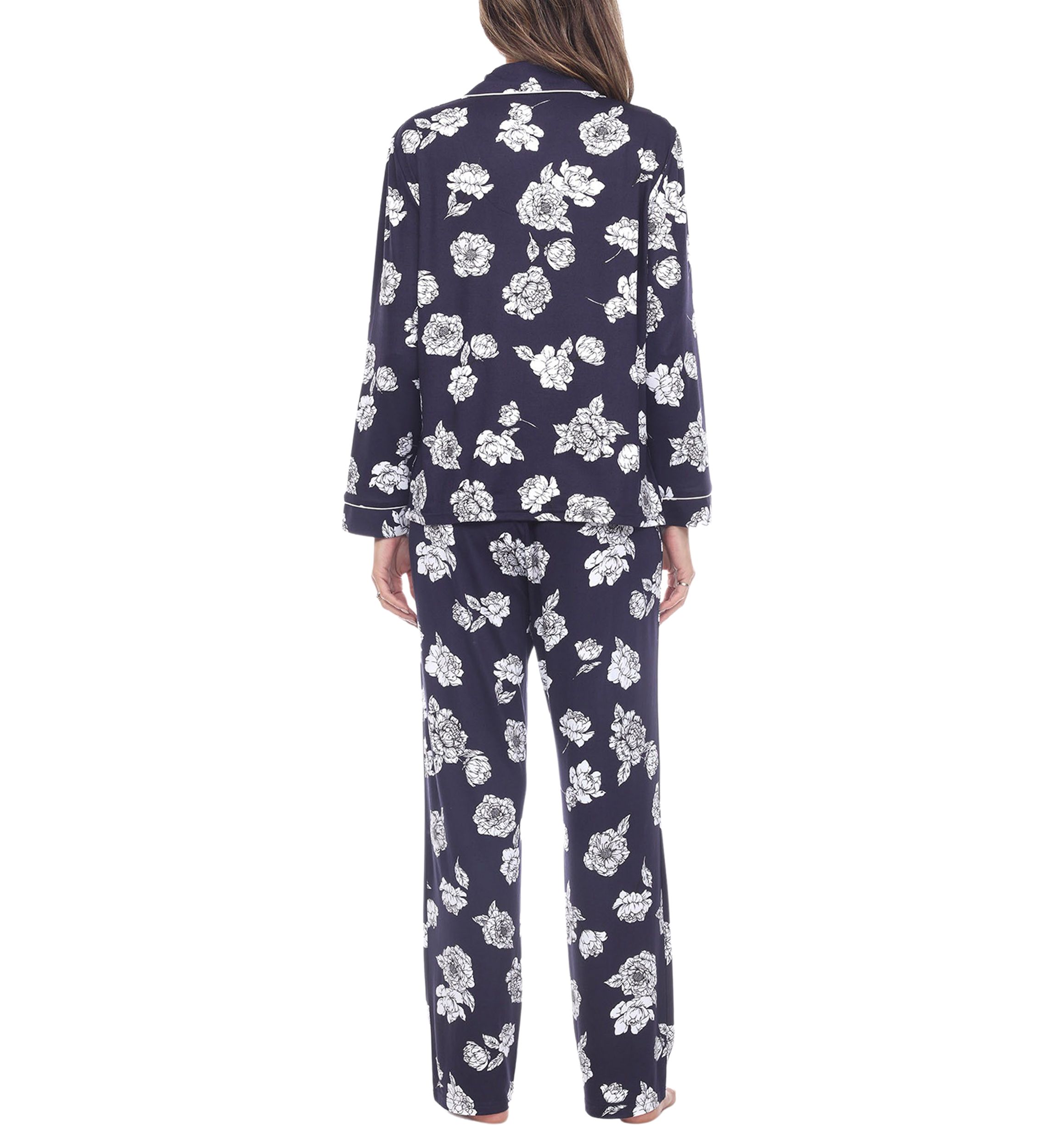 Long Sleeve Floral Pajama Set