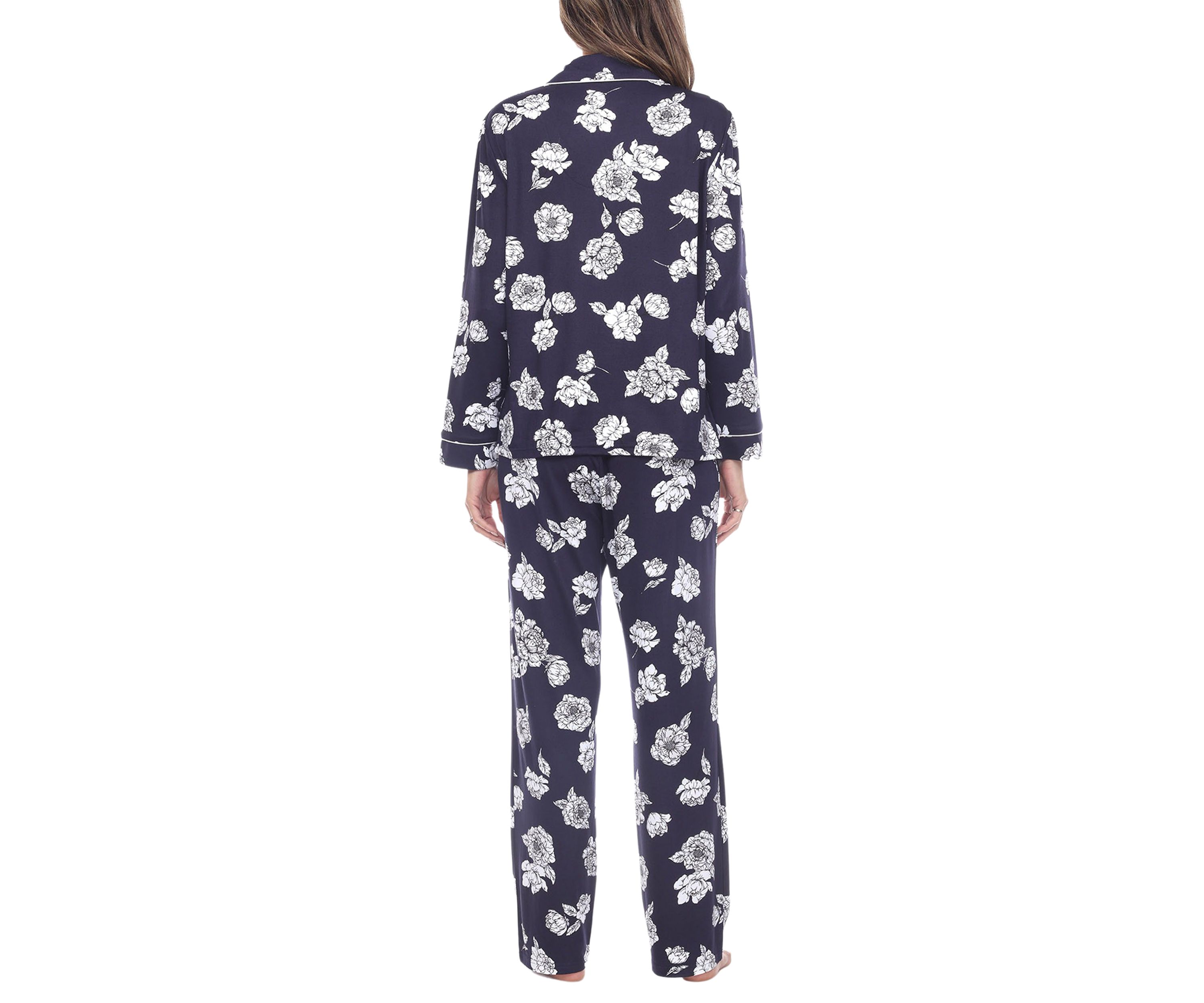 Long Sleeve Floral Pajama Set