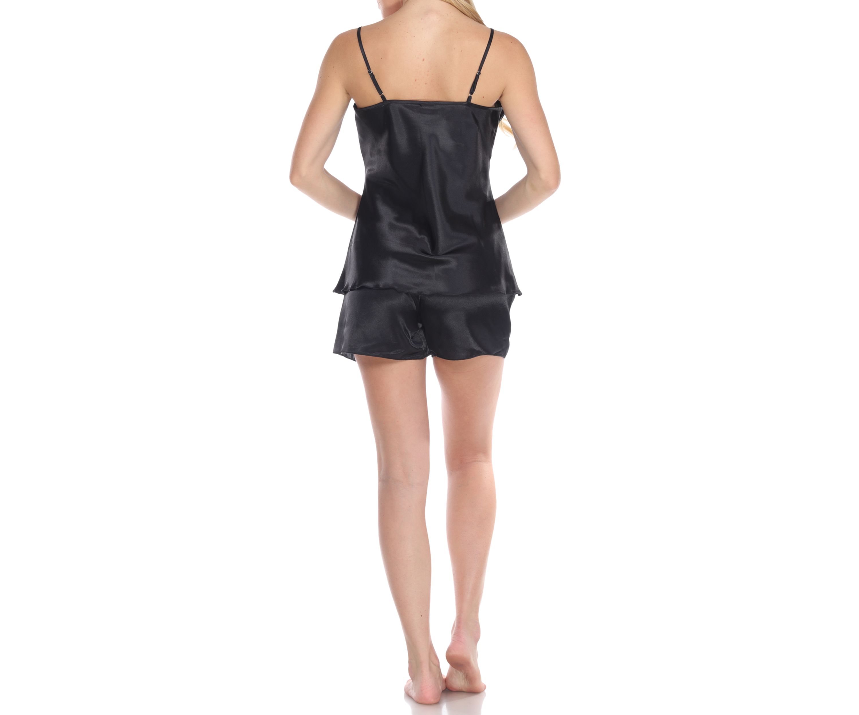 2 Piece Satin Pajama Set