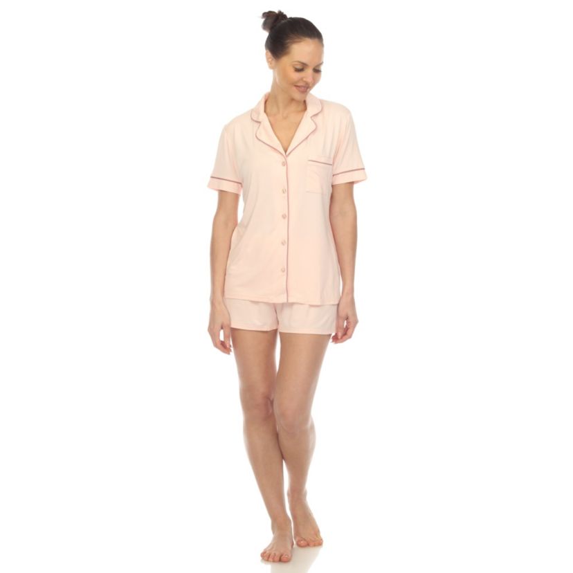 Short Sleeve Bamboo Pajama Set