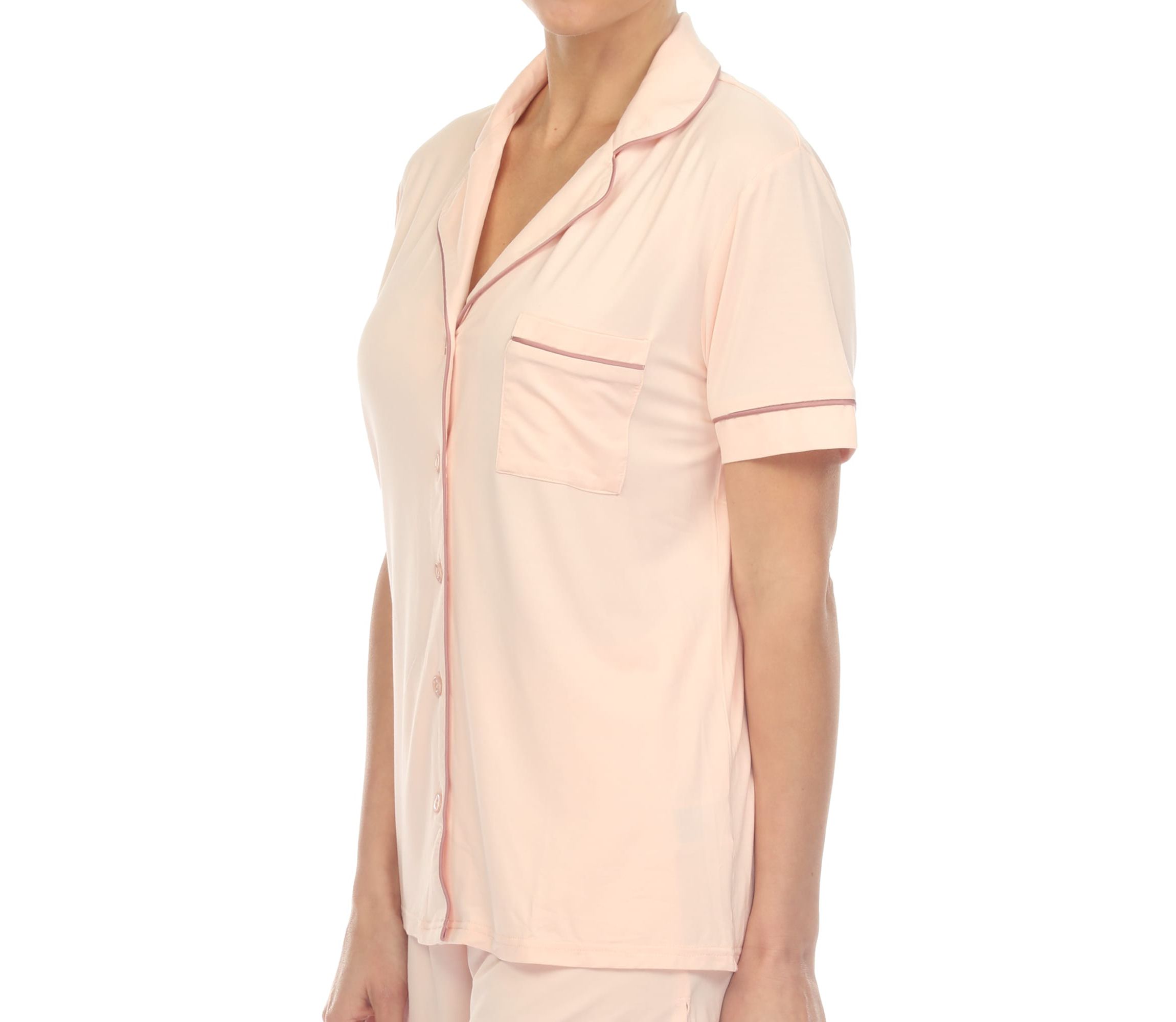 Short Sleeve Bamboo Pajama Set