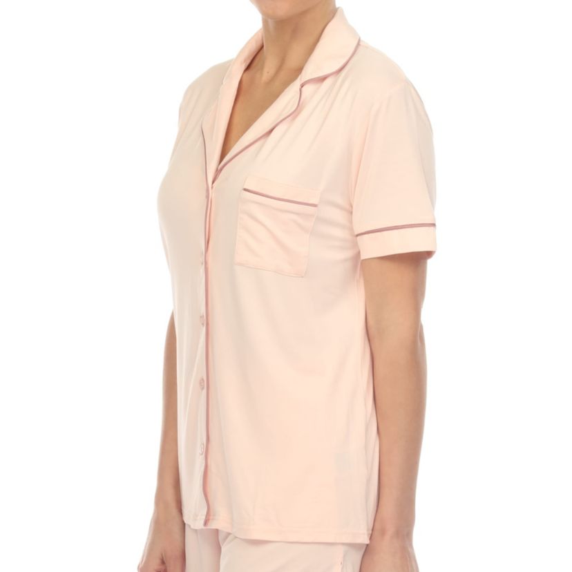 Short Sleeve Bamboo Pajama Set