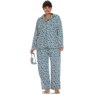 Plus Three-Piece Pajama Set