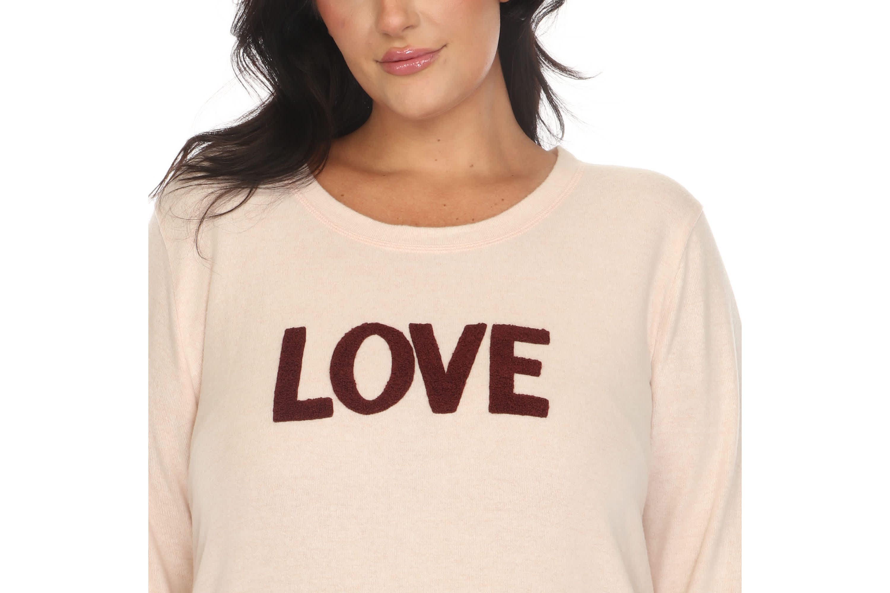Plus Size Long Sleeve Sleep Shirt