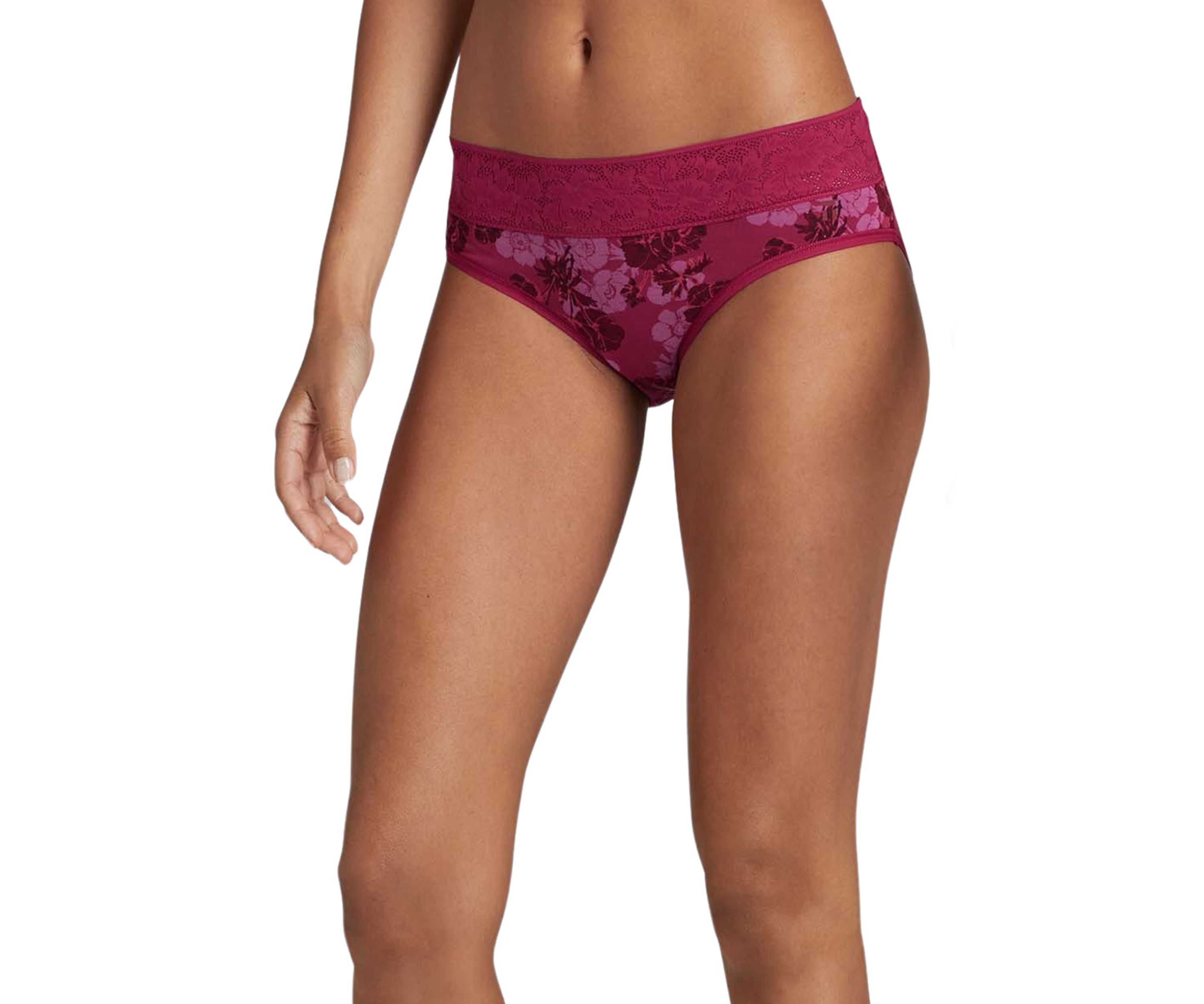 Lace Waist Brief Panty