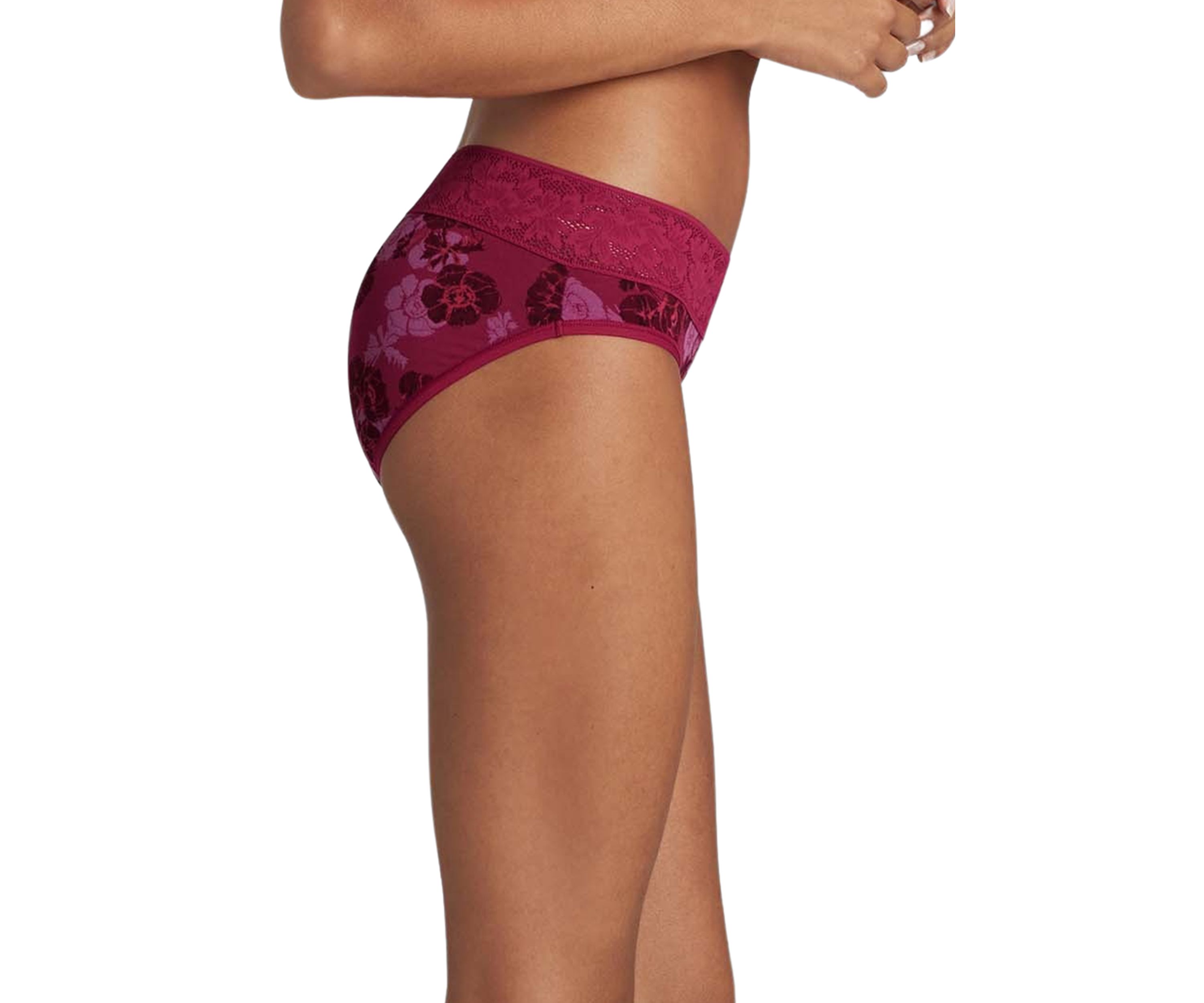 Lace Waist Brief Panty