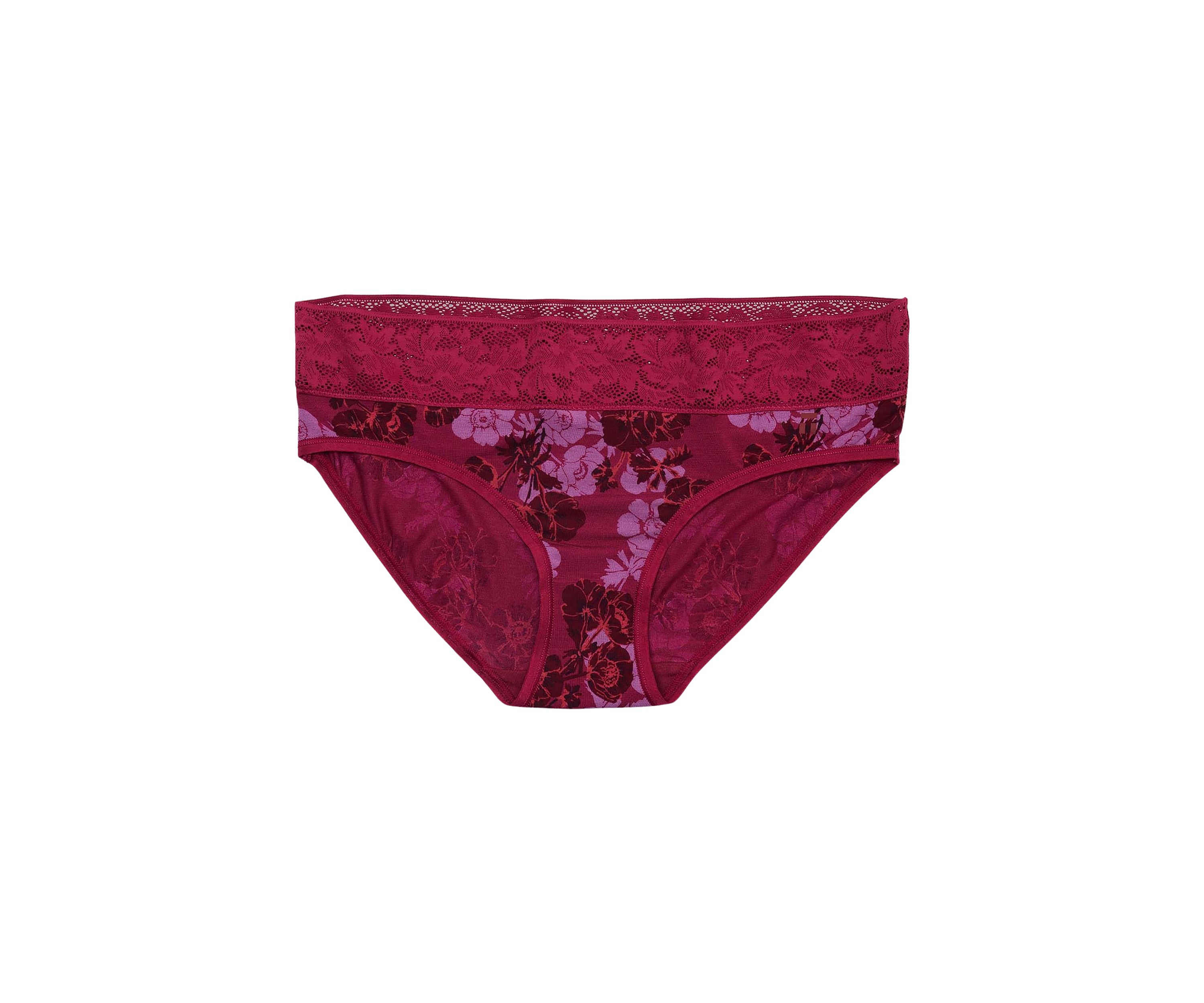 Lace Waist Brief Panty
