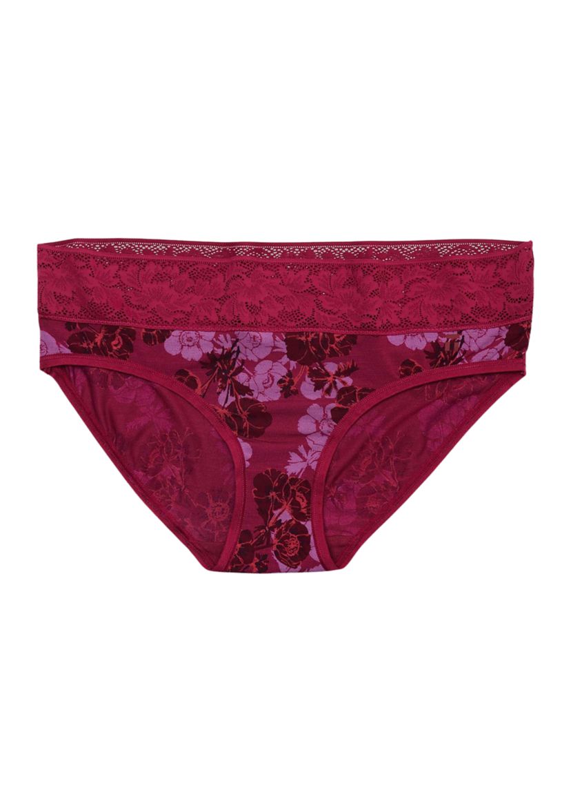 Lace Waist Brief Panty