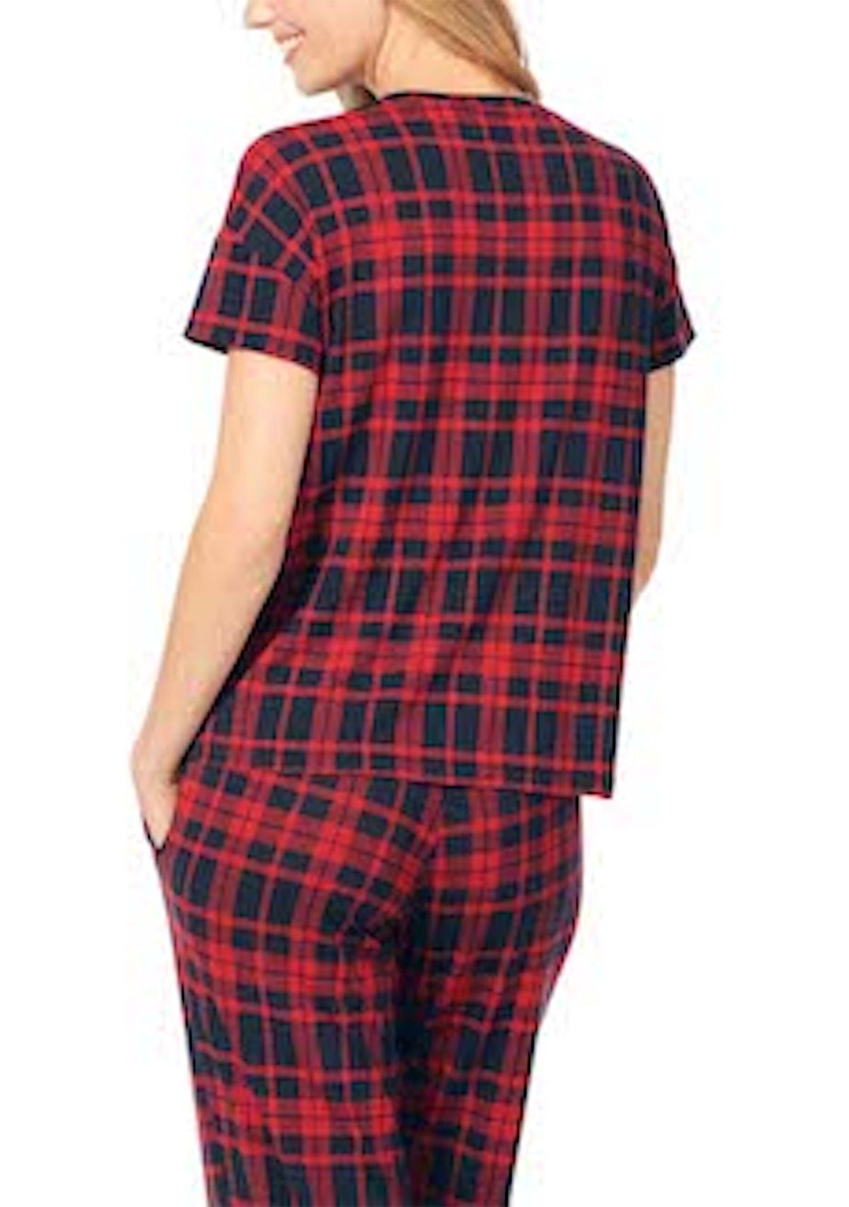 Womens Second Skin Short Sleeve Pajama T-Shirt