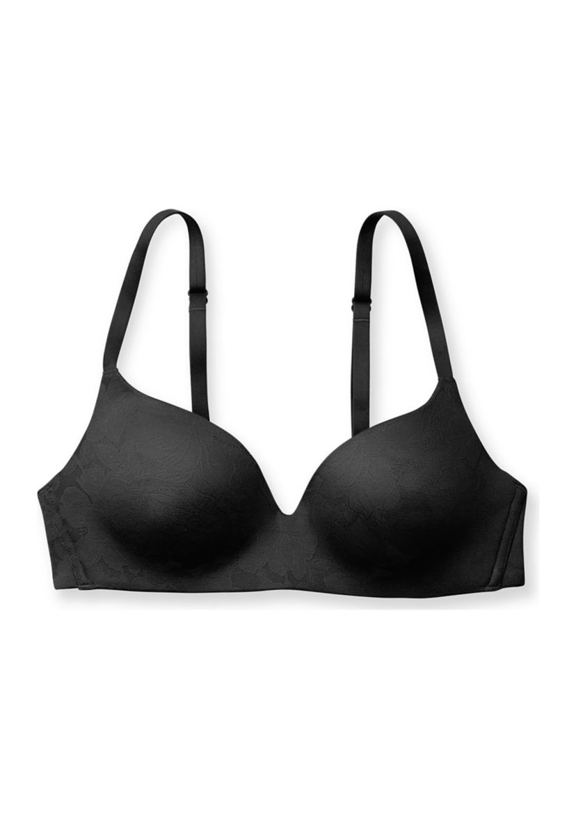   Second Skin Lightly Lined Lace Wireless Bra