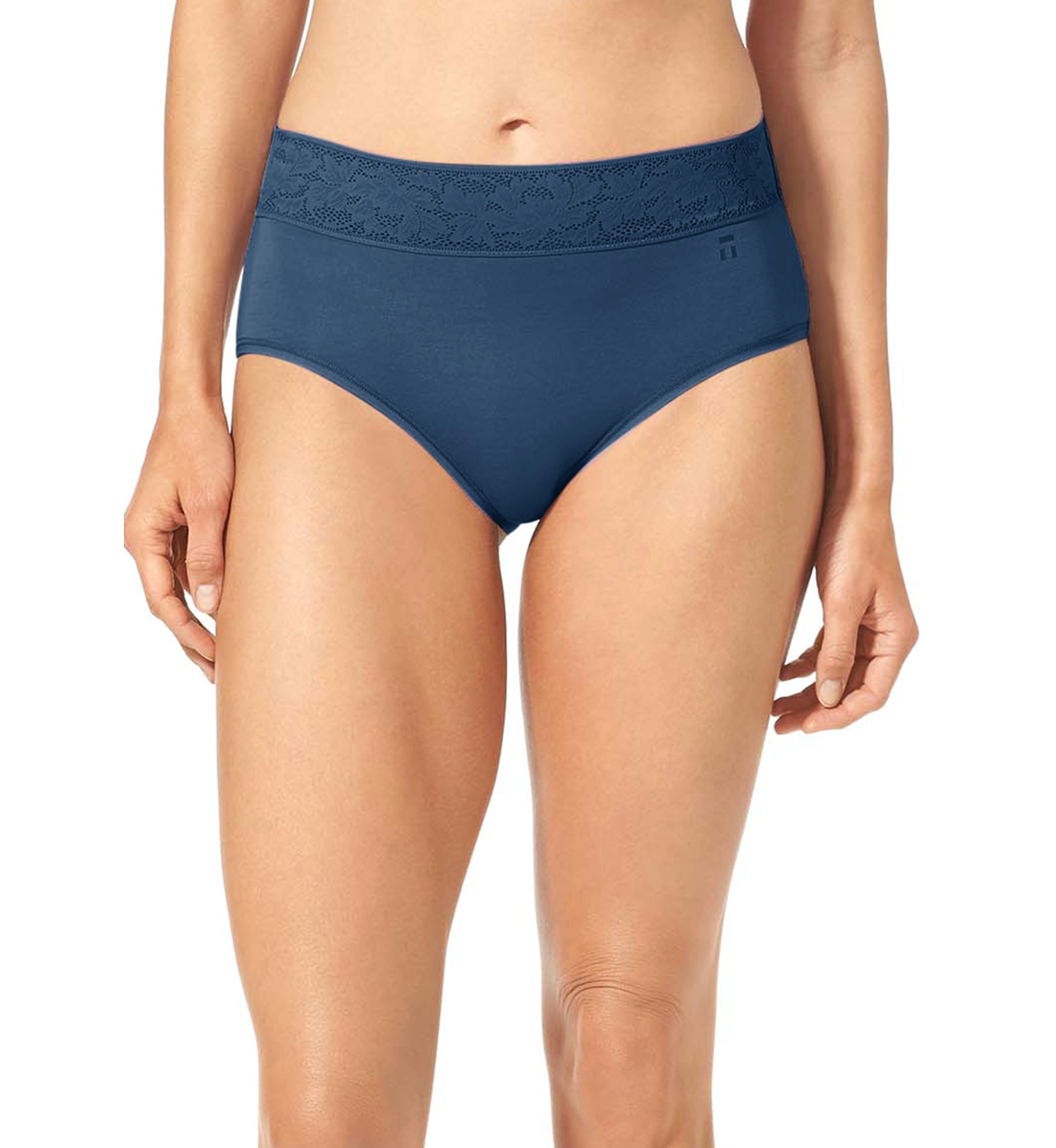 Second Skin Lace High Rise Briefs 