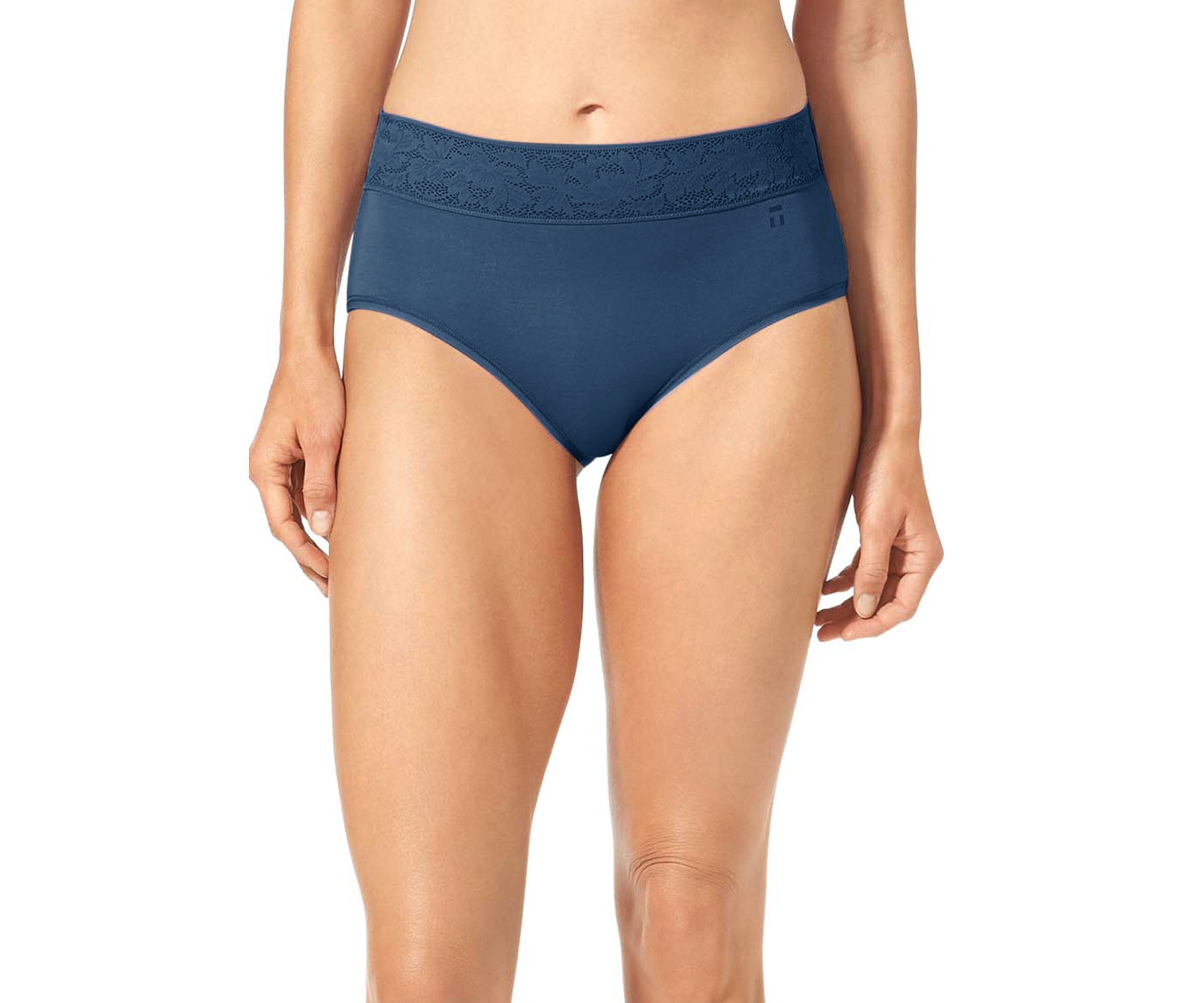 Second Skin Lace High Rise Briefs 