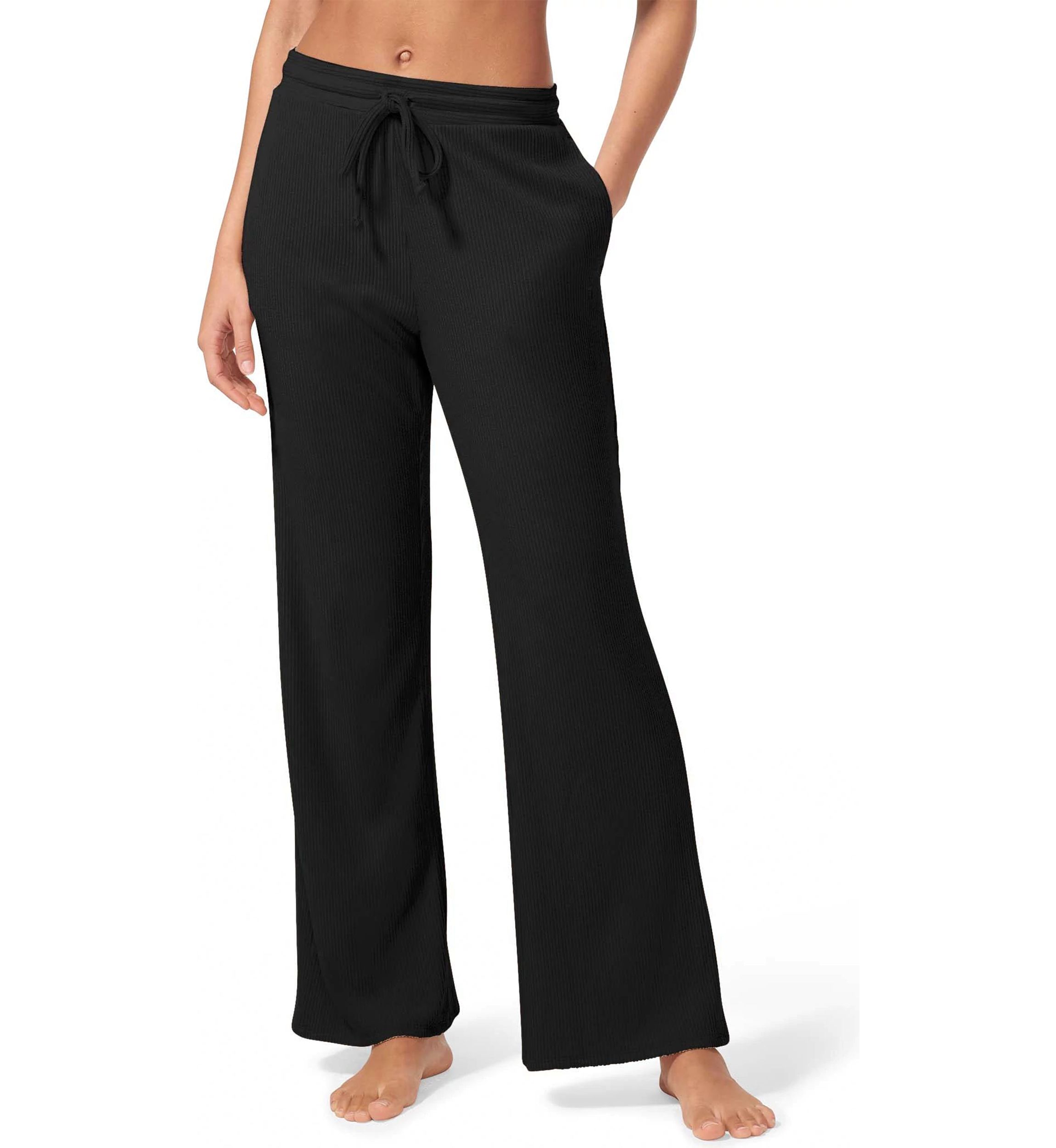 Womens Brushed Rib Lounge Pants