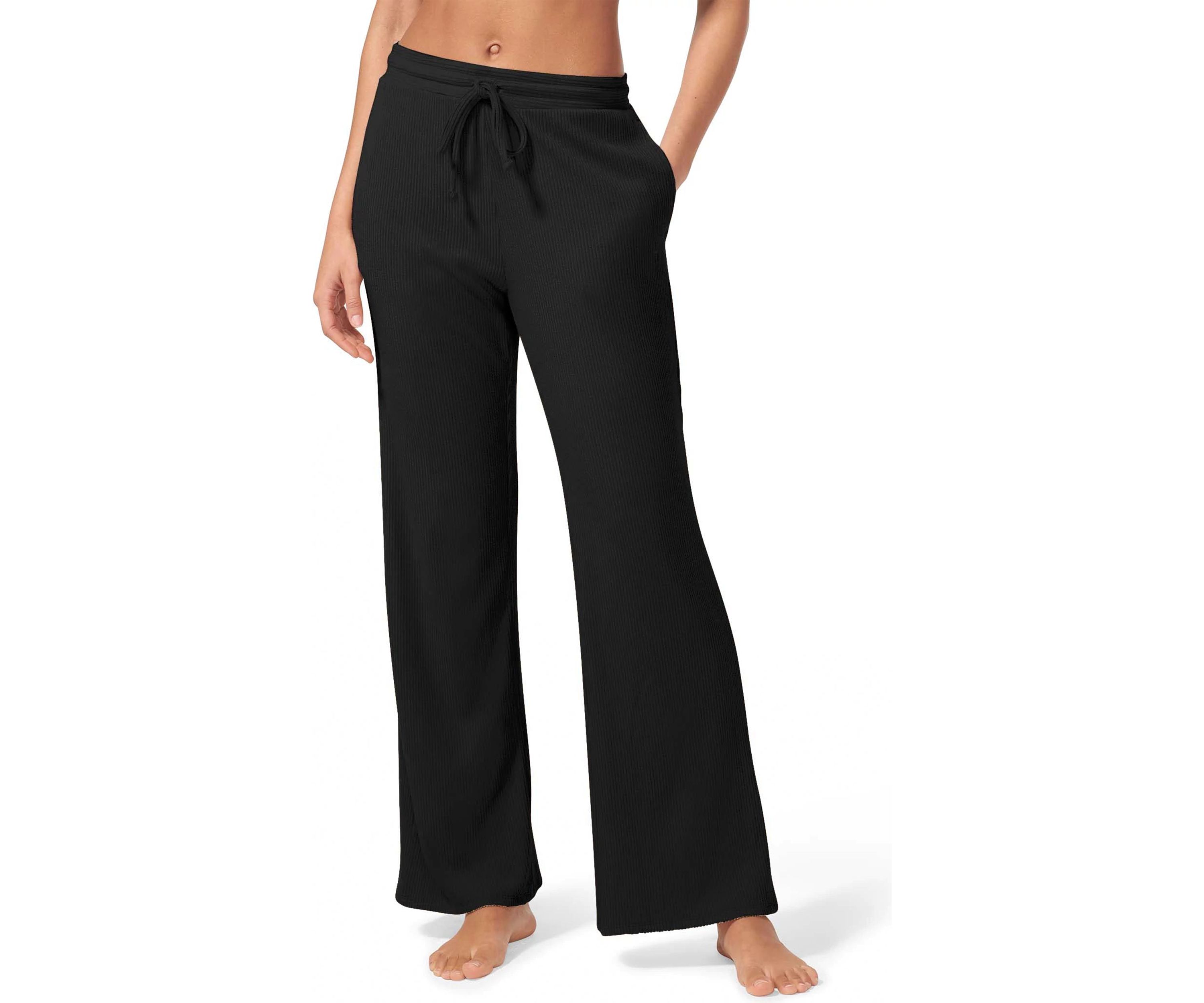 Womens Brushed Rib Lounge Pants