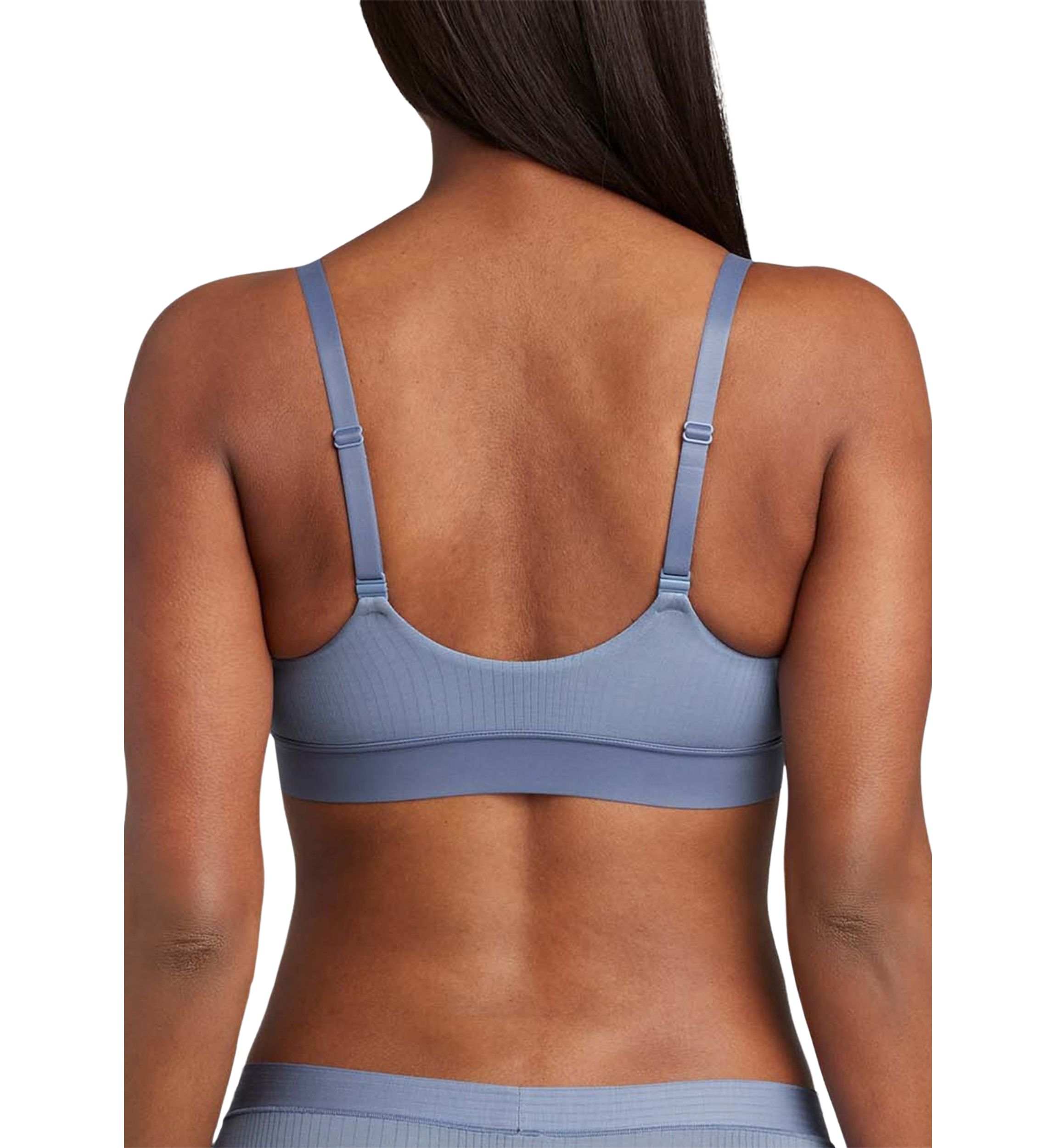 Ribbed Triangle Bralette 