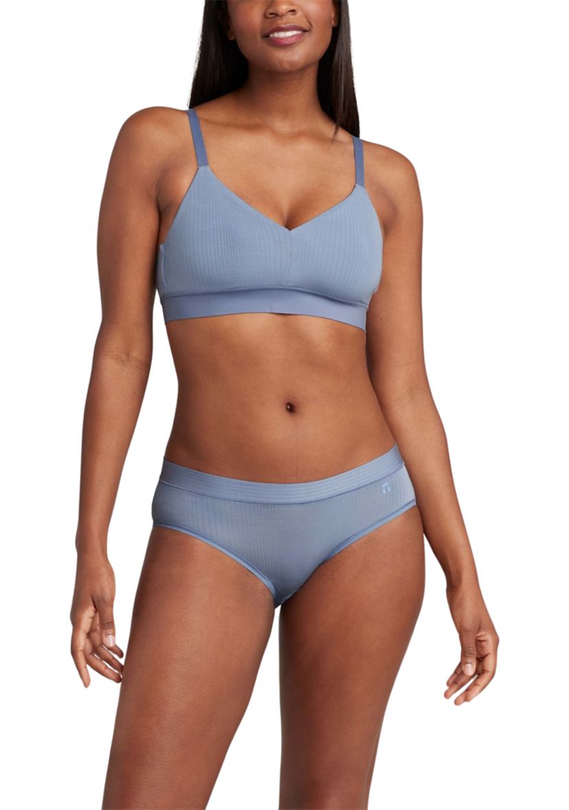 Ribbed Triangle Bralette 