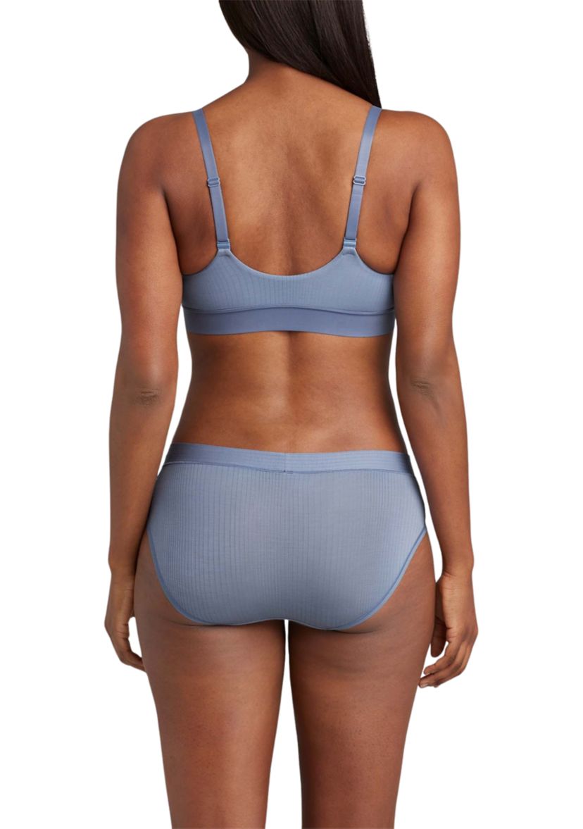 Ribbed Triangle Bralette 