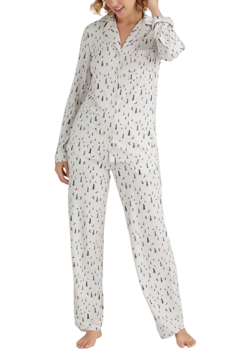Downtime Printed Pajama Set