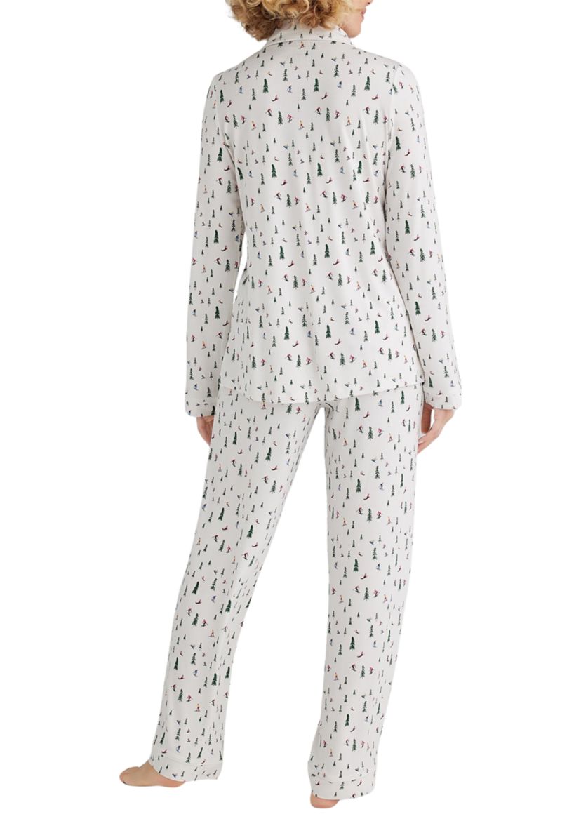 Downtime Printed Pajama Set