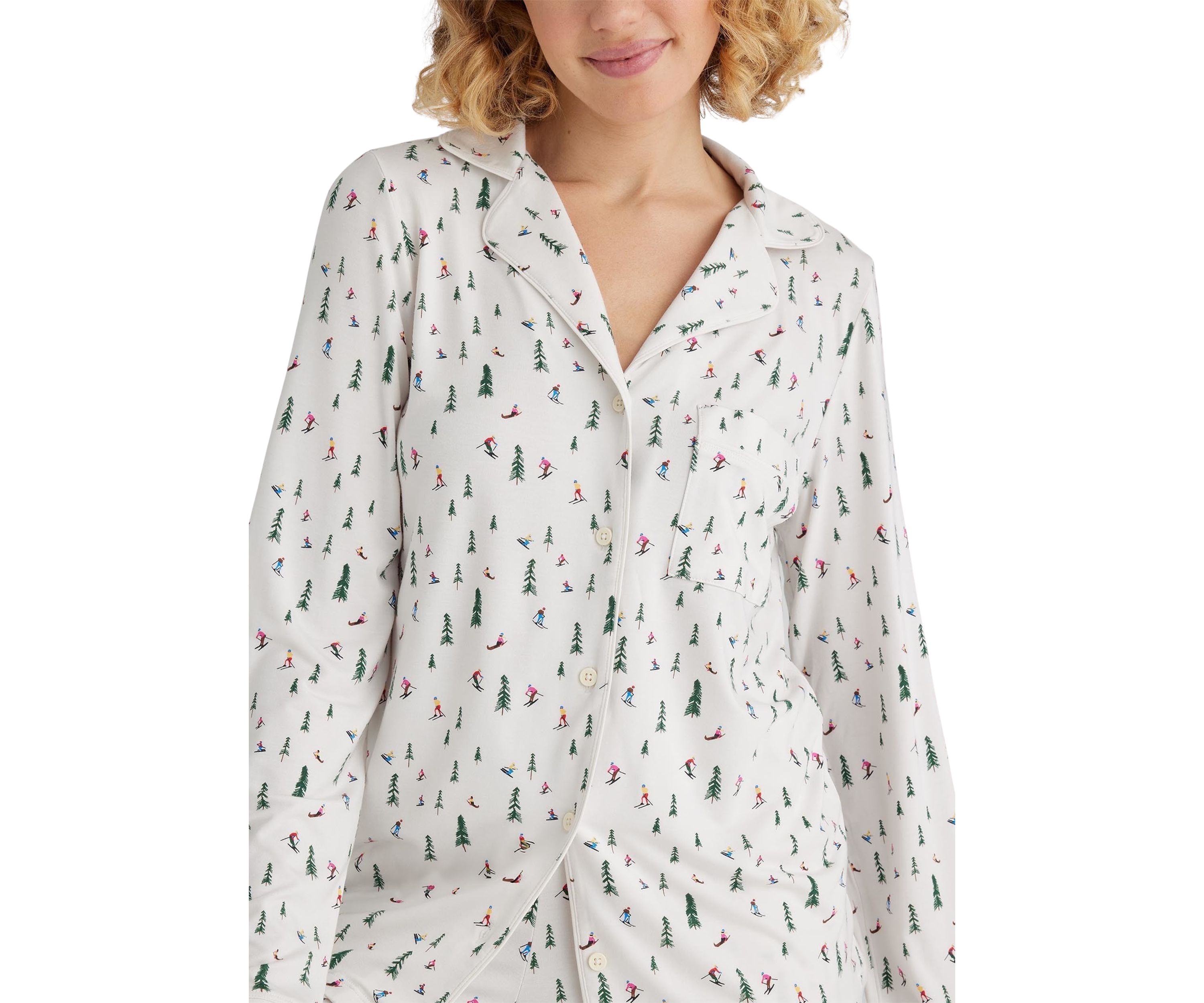 Downtime Printed Pajama Set