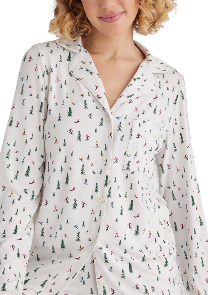 Downtime Printed Pajama Set