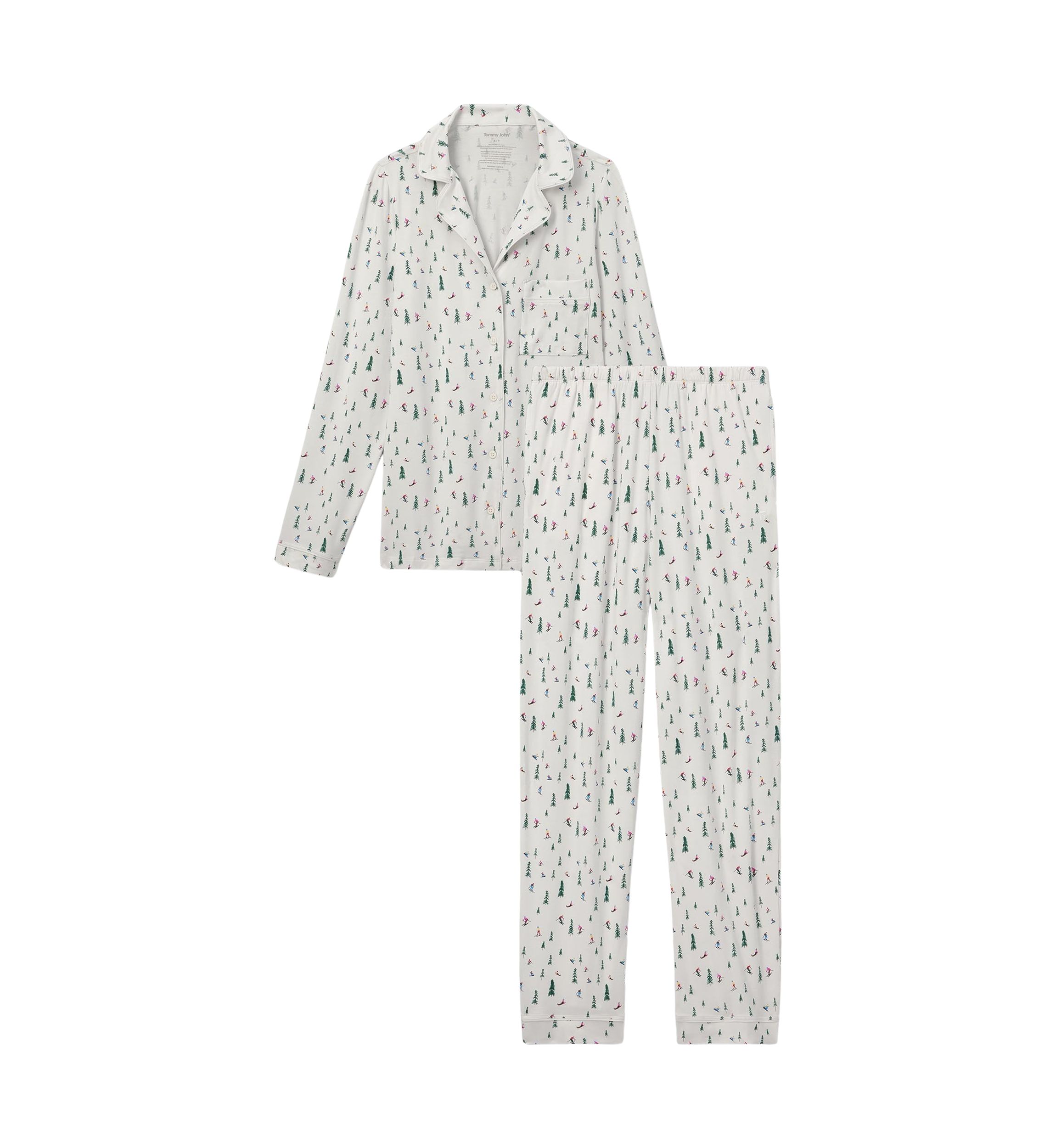 Downtime Printed Pajama Set