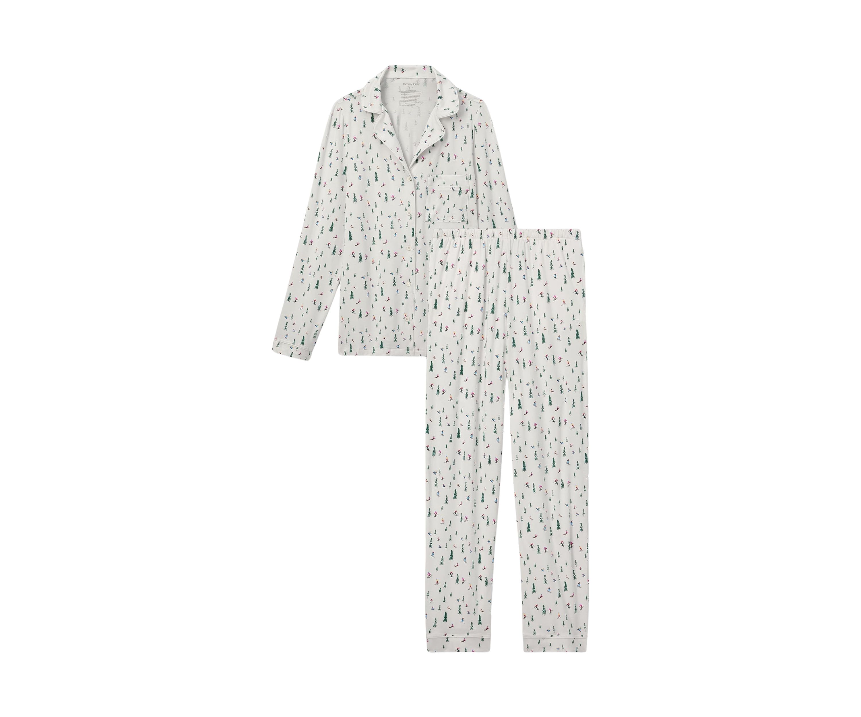 Downtime Printed Pajama Set