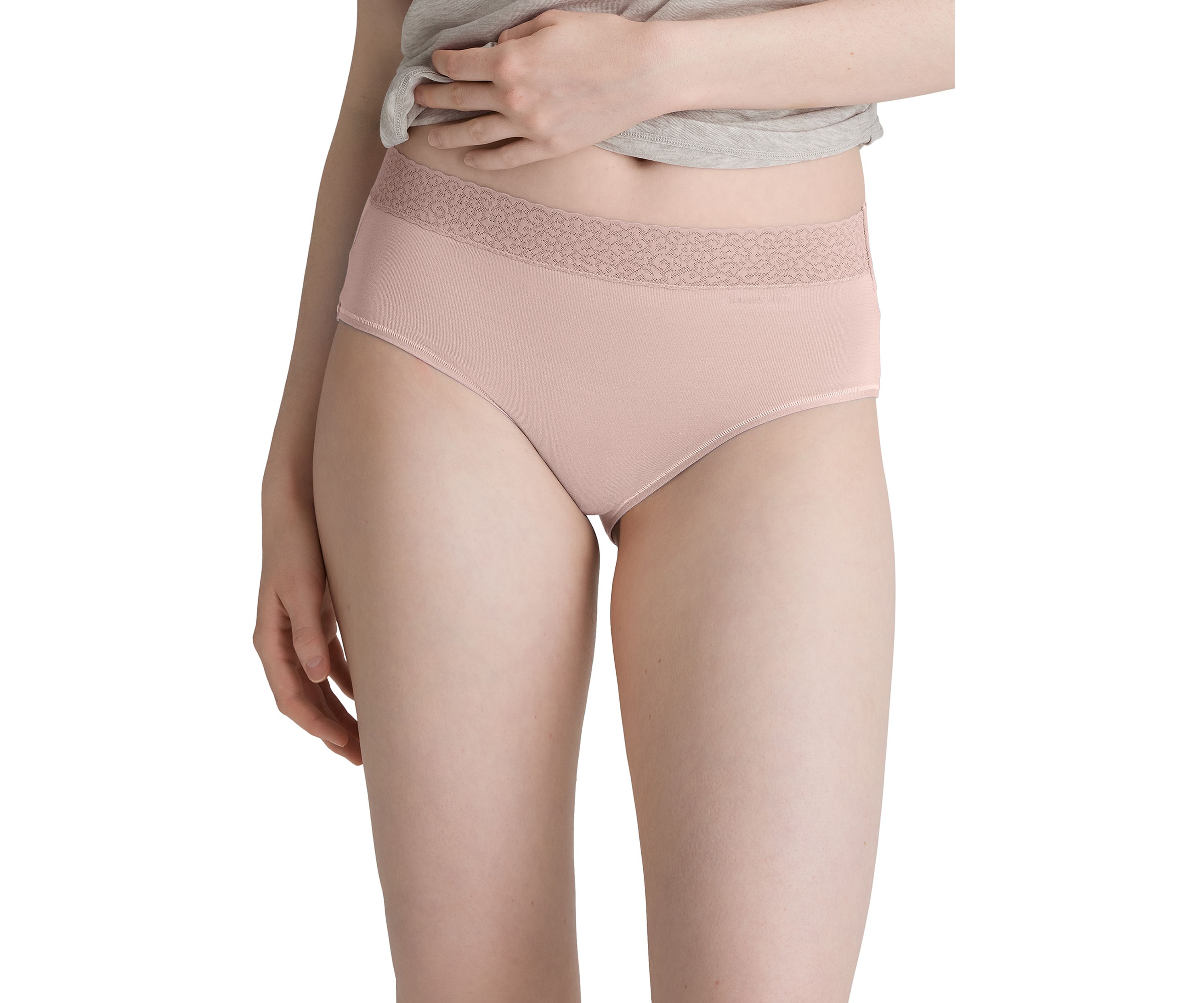 Second Skin High Rise Lace Brief 