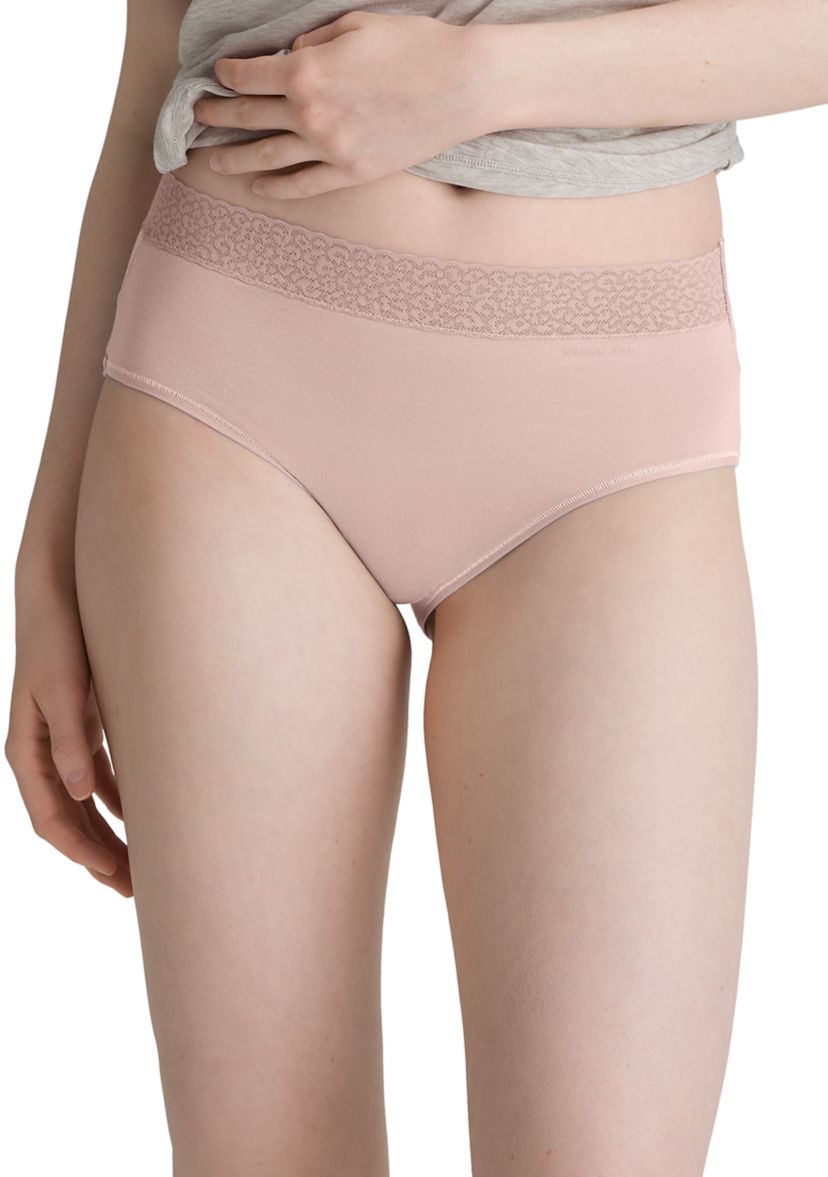 Second Skin High Rise Lace Brief 