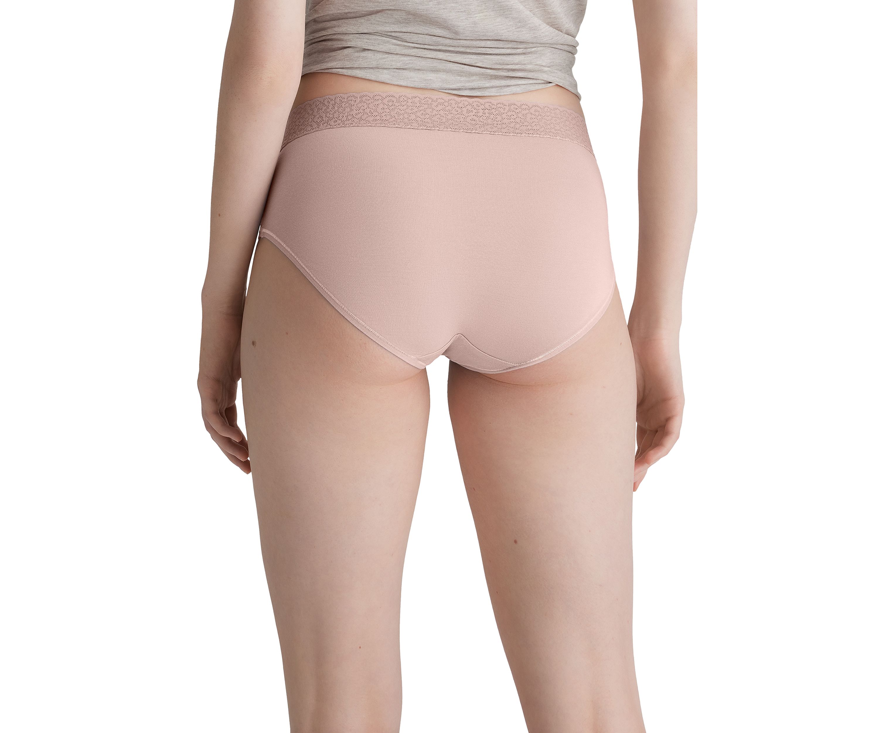 Second Skin High Rise Lace Brief 