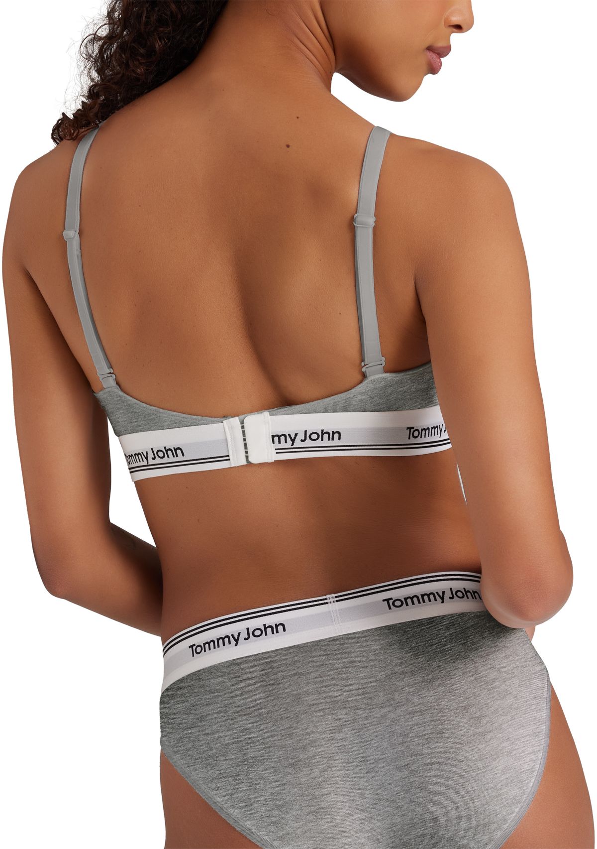 Signature Cotton Logo Light Lined Bralette 