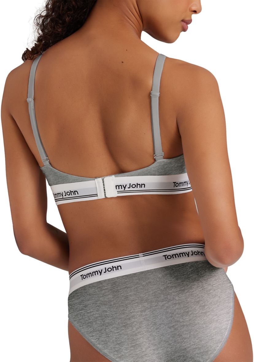 Signature Cotton Logo Light Lined Bralette 