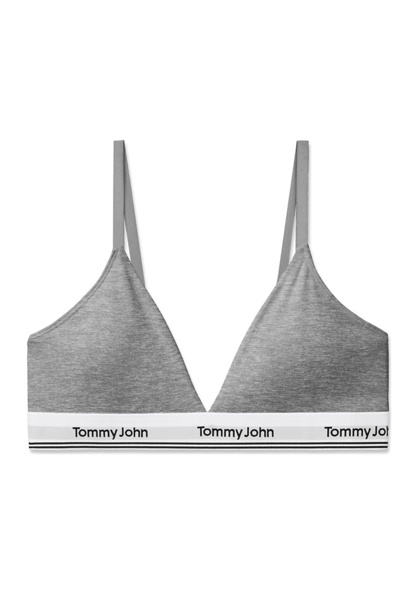 Signature Cotton Logo Light Lined Bralette 