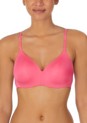 DKNY Women's Litewear Wire Free Bra, Pink, 36 D -  0197117883135