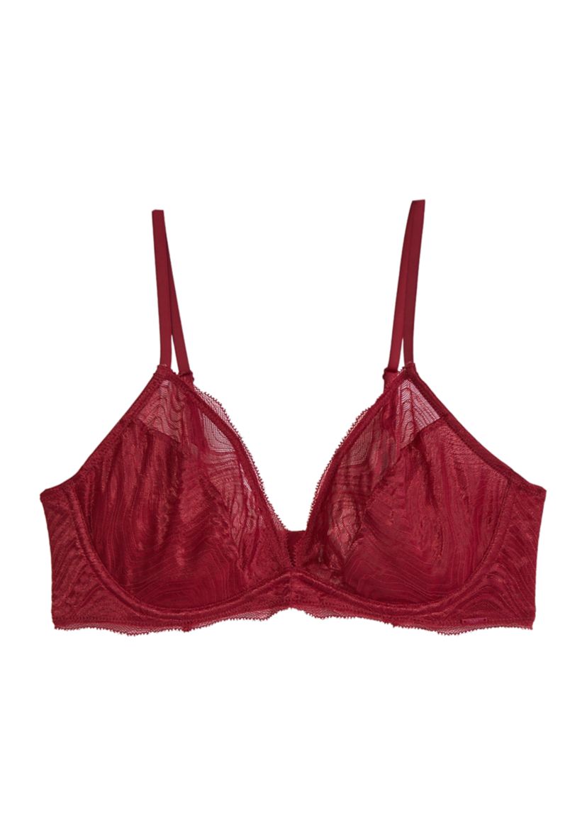 Wave Lace Unlined Bra