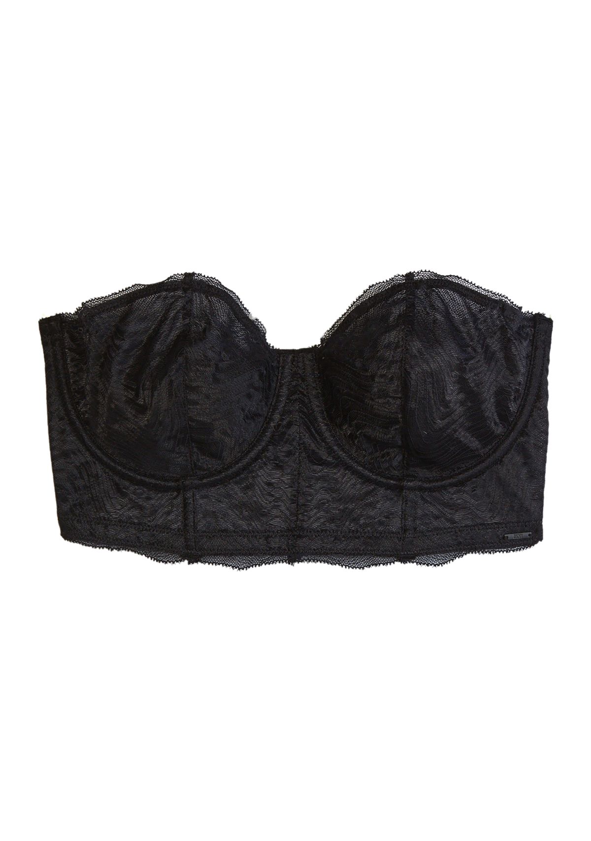 Wave Lace Bustier Bra 