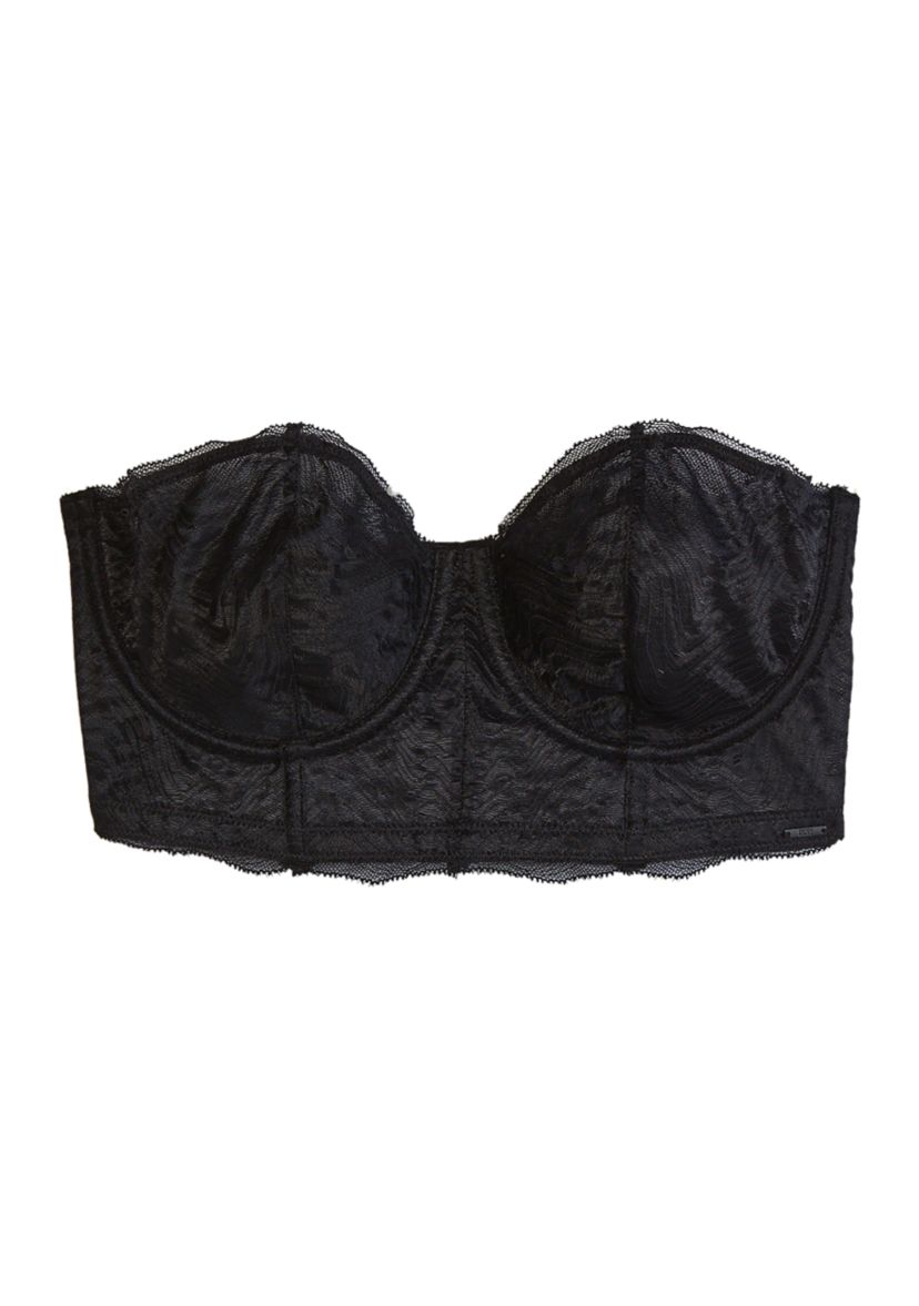 Wave Lace Bustier Bra 