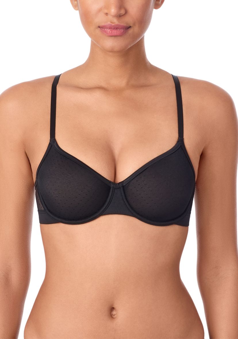 Dot Mesh Unlined Bra