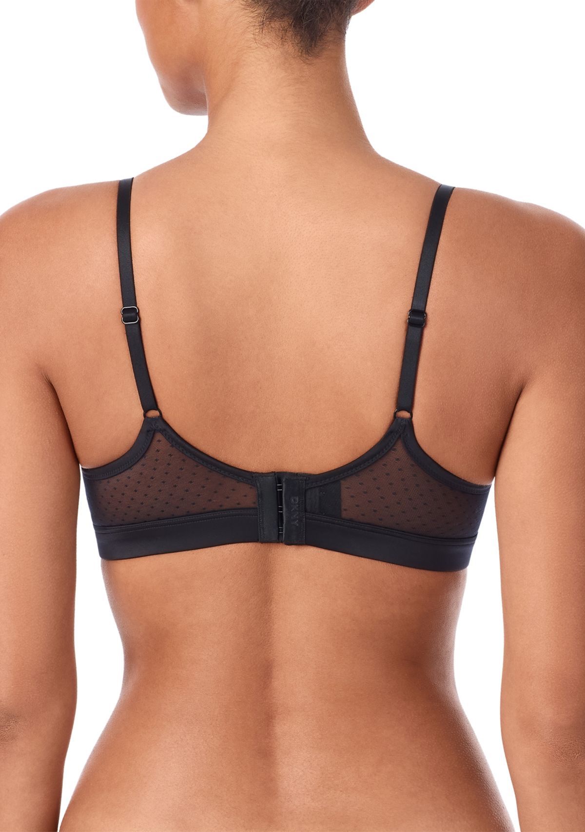 Dot Mesh Unlined Bra