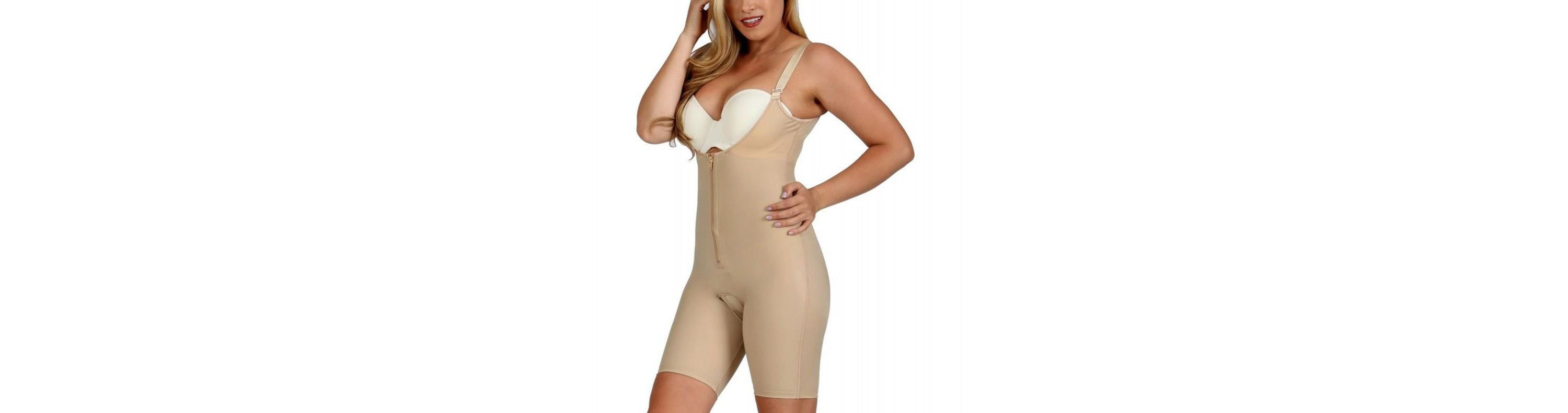 Underbust Front Zip Bodyshort