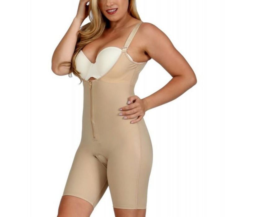 Underbust Front Zip Bodyshort
