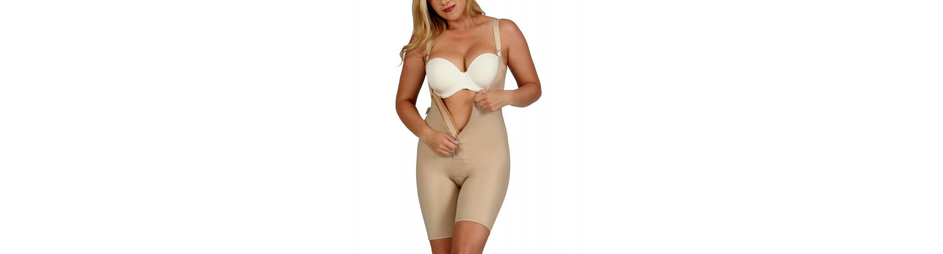 Underbust Front Zip Bodyshort
