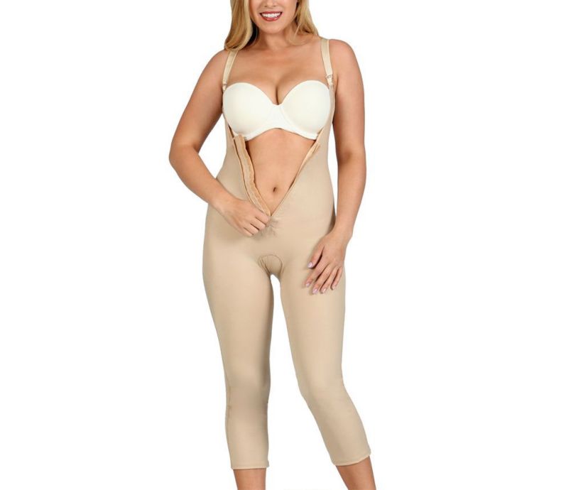 Underbust Open Buttocks Pant Bodysuit