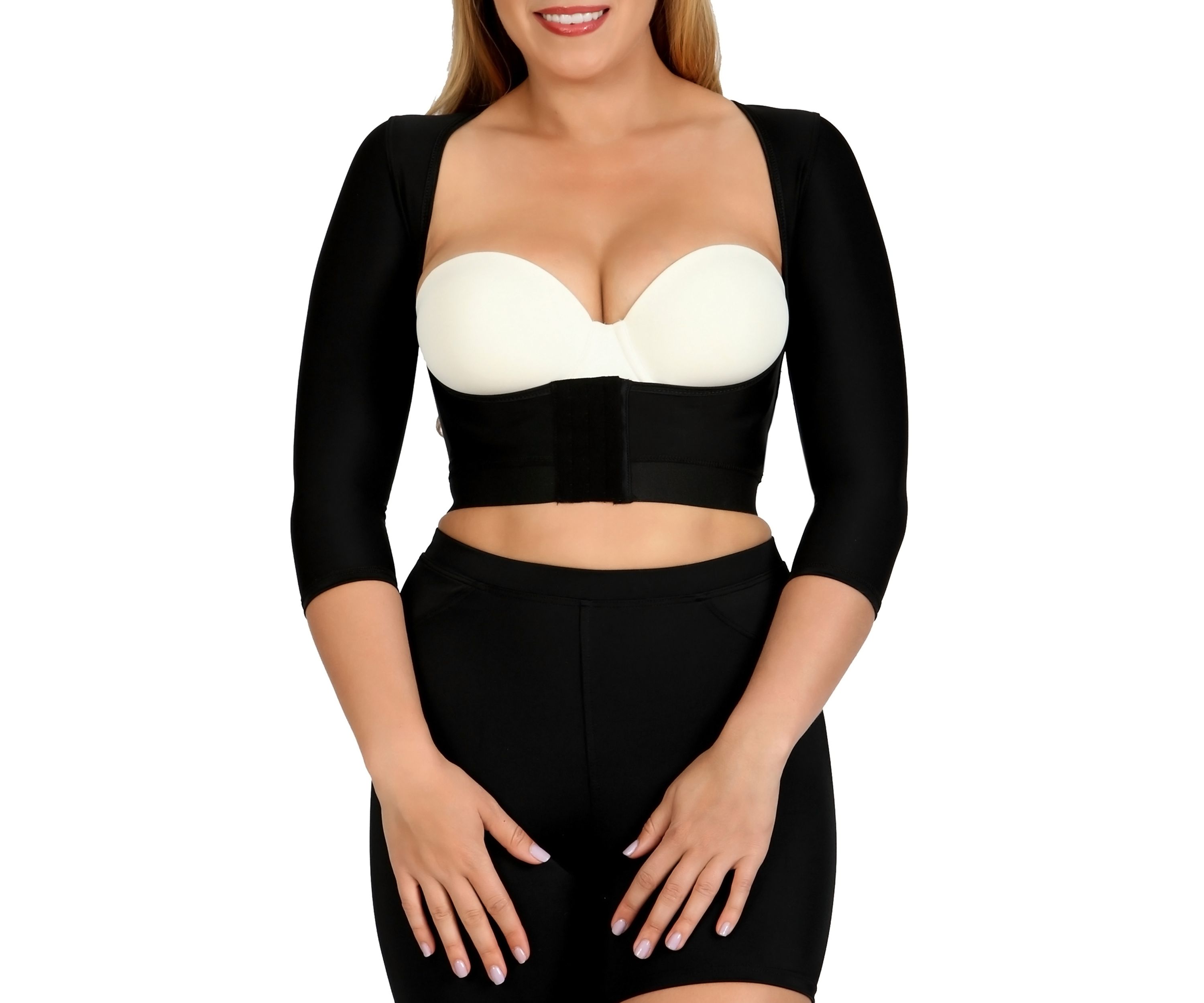 Underbust Front Hook-and-Eye Top