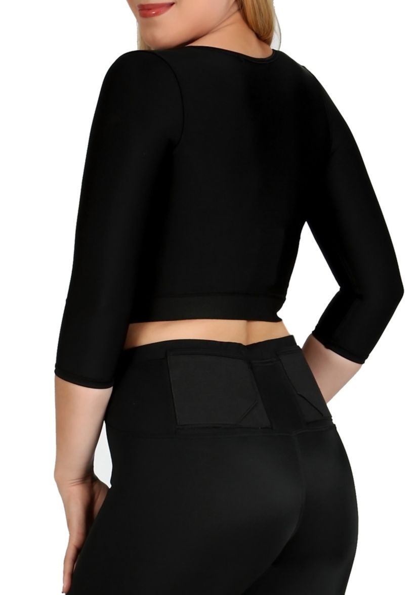 Underbust Front Hook-and-Eye Top