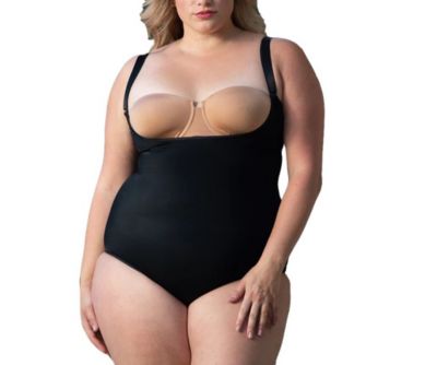 Underbust Bra Straps Bodysuit